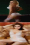 Horny submissive swinging quad